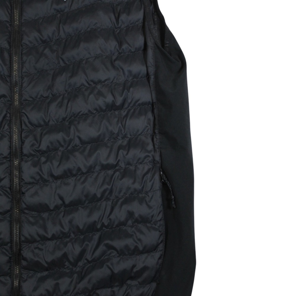 Columbia Sportswear Powder Pass Hybrid Vest Men Large Black Logo Full Zip Winter - Picture 4 of 8
